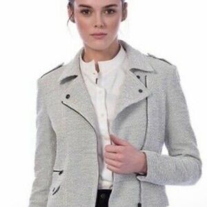 Banana Republic Jacquard Cropped Coat